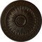 Ekena Millwork Randee Ceiling Medallion (Fits Canopies up to 3 7/8"), Hand-Painted Bronze, 20"OD x 1 3/8"P CM20HABZS - alternate 1